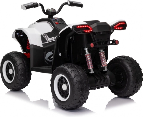 Gyerekek négykerekű Fast Wheel fehér
