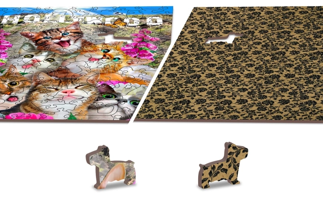 Kétoldalas puzzle 2 az 1-ben
