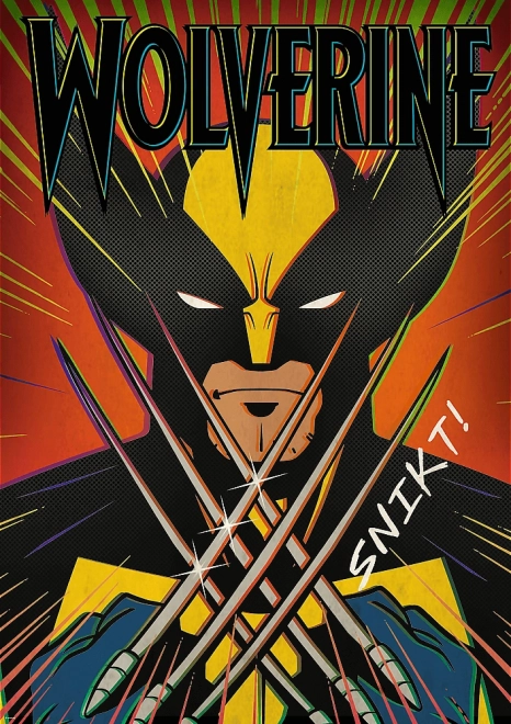 Marvel Wolverine 1000 darabos prémium puzzle