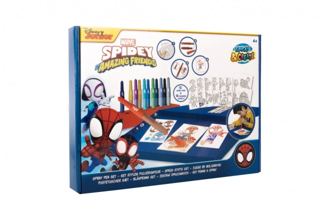 Spidey festékszóró filc készlet