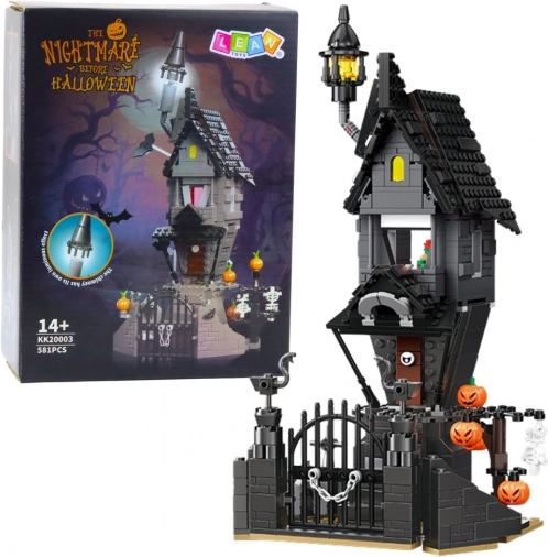 HALLOWEEN kísértetház építőkészlet – torony, 581 elem