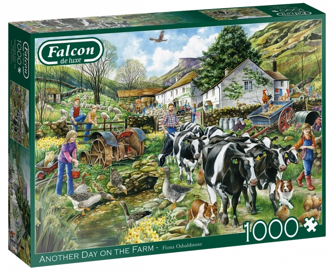 Falcon puzzle - Egy újabb nap a farmon 1000 darab