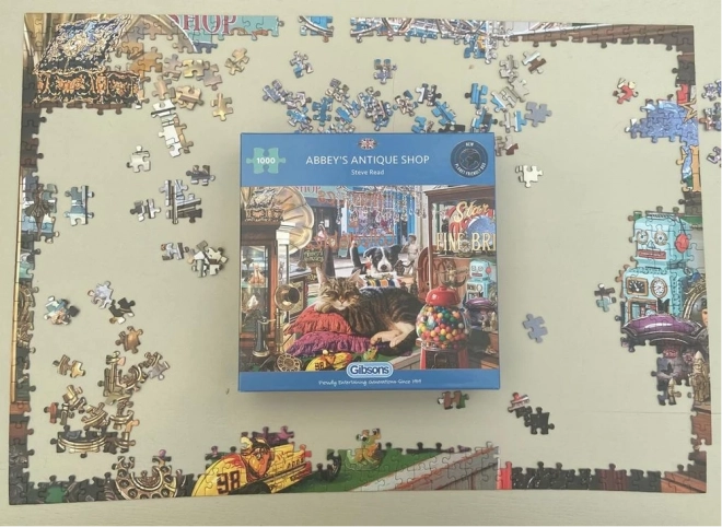 Antikvitásbolt puzzle - 1000 darabos kirakós