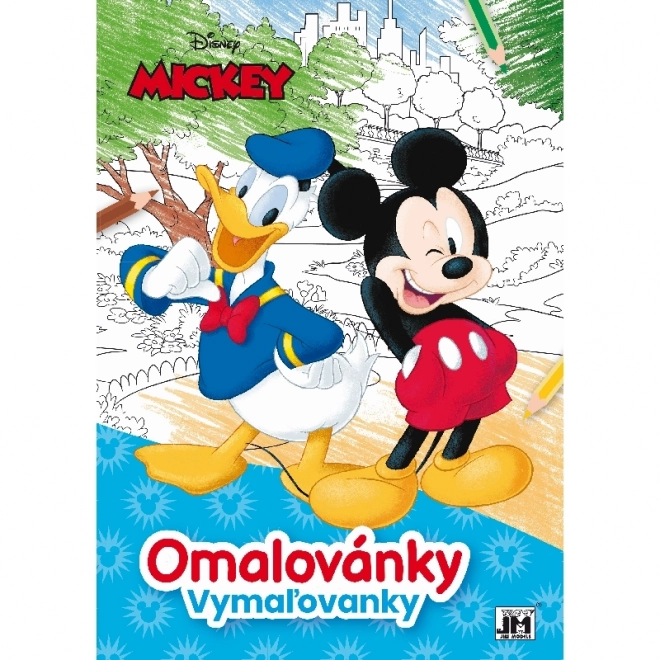 Mickey Mouse kifestőkönyv A4