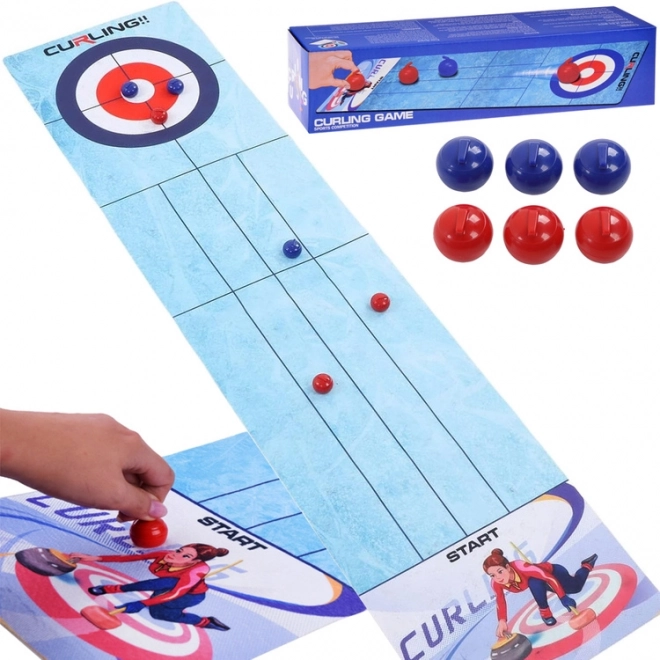 Curling ügyességi társasjáték