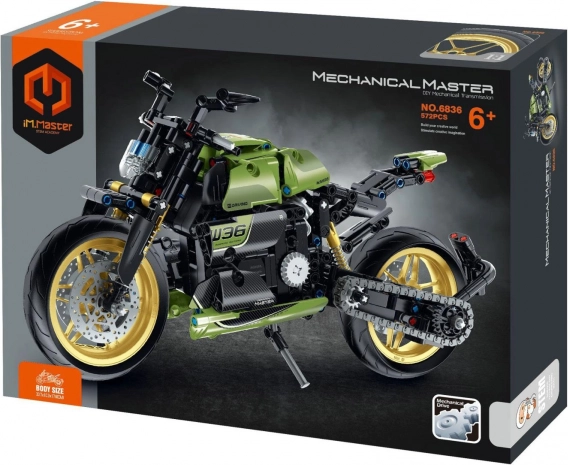 iM.MASTER sportmotor építőkészlet, 572 darab