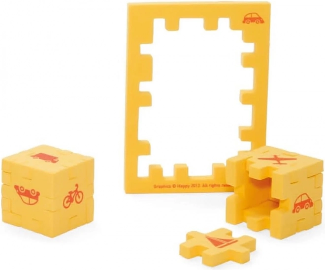 Happy Cube Junior 3D puzzle készlet gyerekeknek