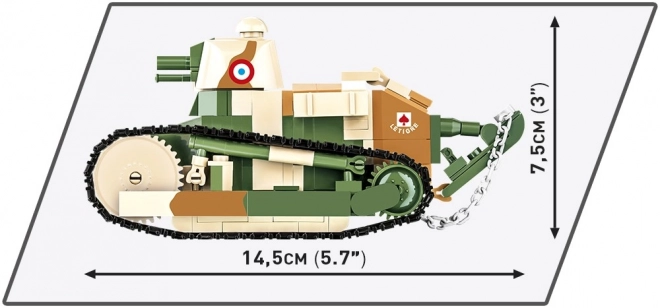 Cobi első világháborús Renault FT modellje