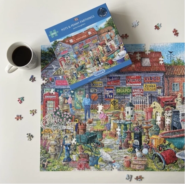 Puzzles - Kincsek a udvarban, 1000 darabos