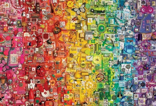 Cobble Hill szivárvány puzzle 2000 darabos