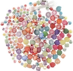 Színes gyöngyök végtelen kombinációkhoz