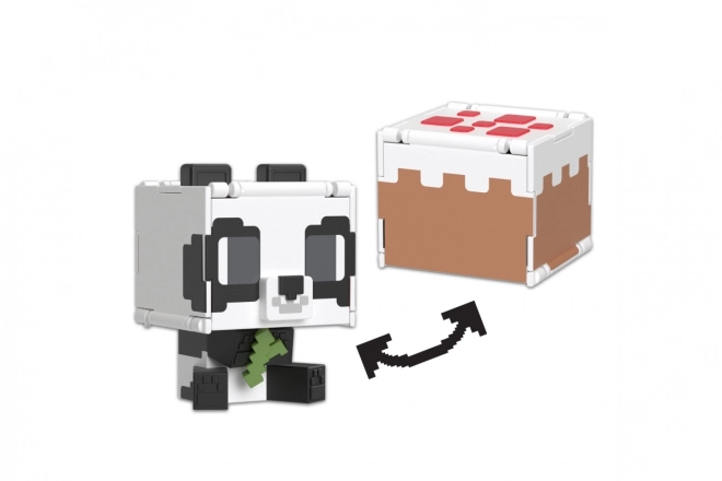 Minecraft Panda és Torta 2 az 1-ben Játékfigura