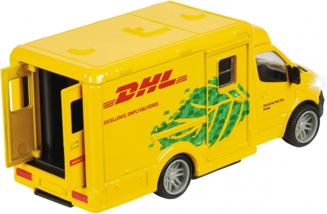 Majorette nagy Mercedes-Benz DHL autómodell