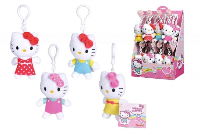 Hello Kitty plüss kulcstartó