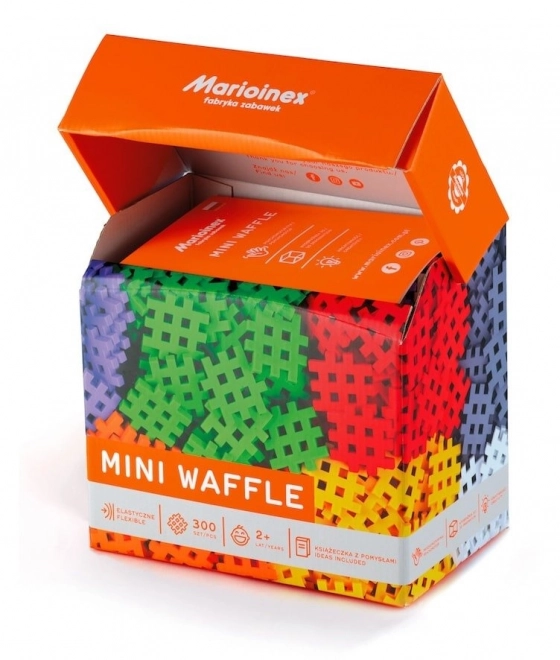 Mini Waffle építőkockák 300 darabos készlet