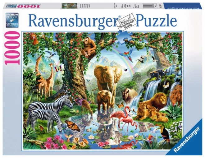 Ravensburger dzsungel kaland puzzle 1000 darabos