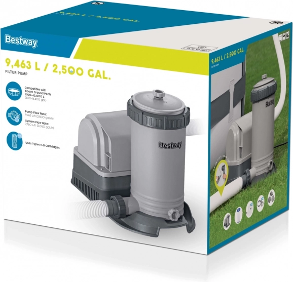 Szűrőszivattyú medencéhez 9463l/h Bestway