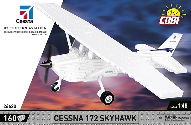 Cobi kockák Cessna 172 Skyhawk építőjáték