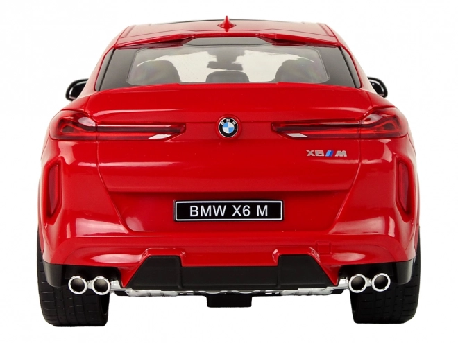 Távirányítós autó BMW X6 M piros