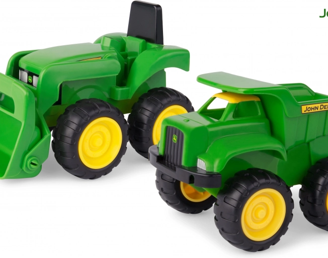 John Deere traktor és dömper szett