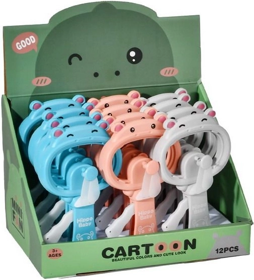 Kézi víziló ventilátor 18 cm