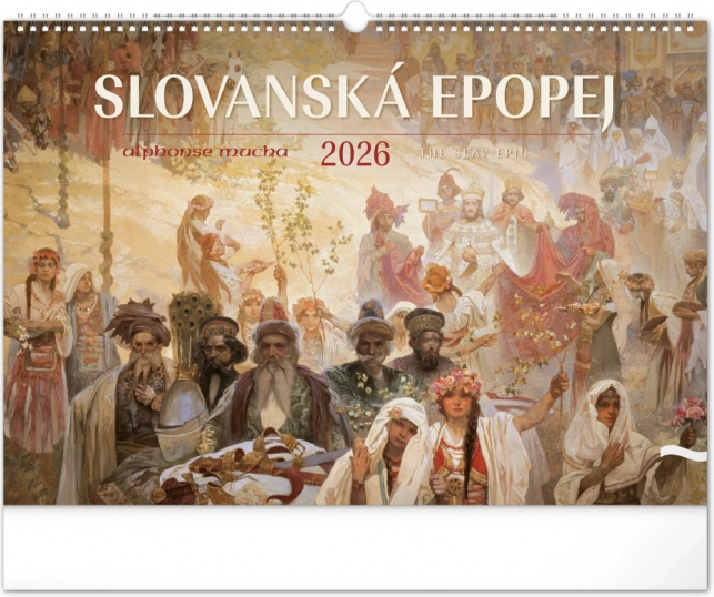 Szláv eposz 2026 fali naptár