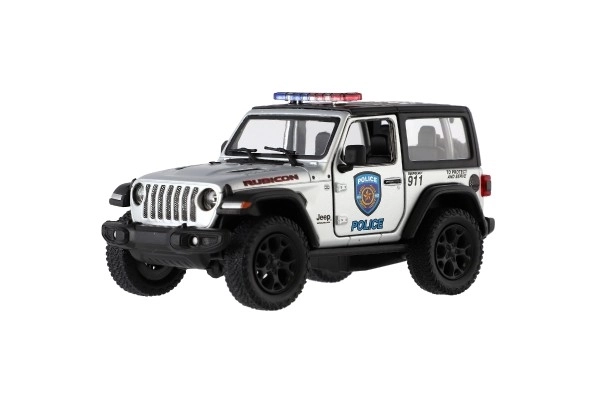 Police Jeep Wrangler játékautó