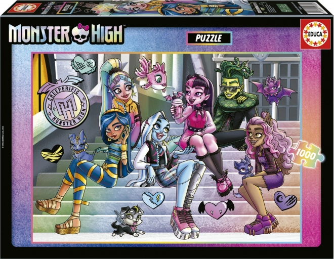 Educa Monster High puzzle 1000 darabos