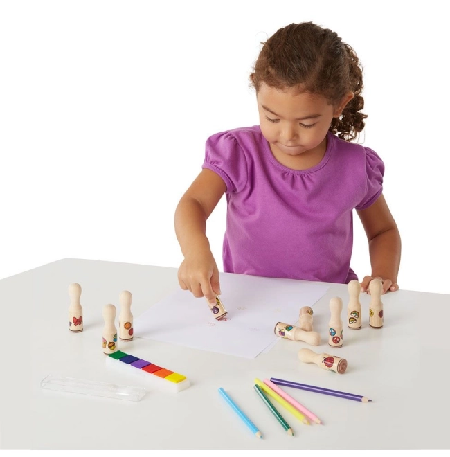 Melissa & Doug Deluxe bélyegző készlet