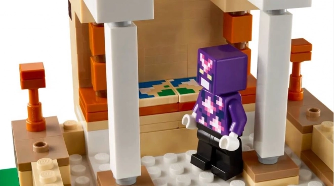 Légo minecraft vasgólem erődítmény