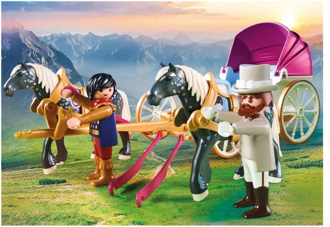 Playmobil princess romantikus hintó