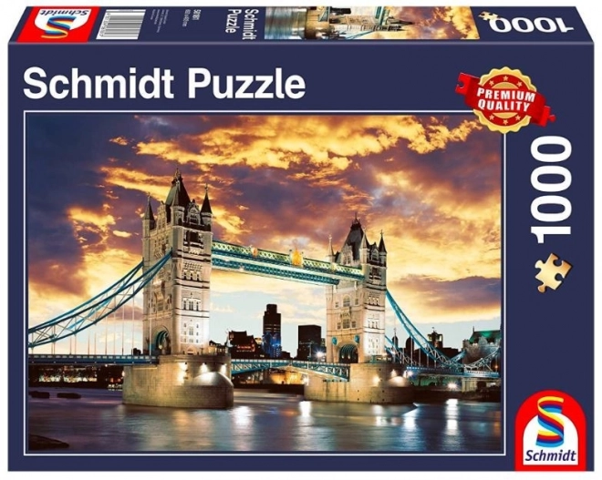 Schmidt puzzle Tower Bridge London 1000 darabos