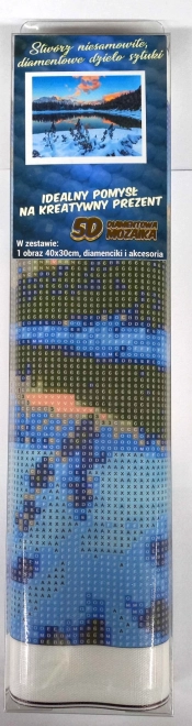 Norimpex Gyémántfestés Téli nyugalom 30x40 cm