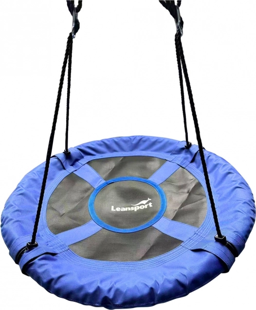 Gyermek kerti fészekhinta, kék, 80 cm