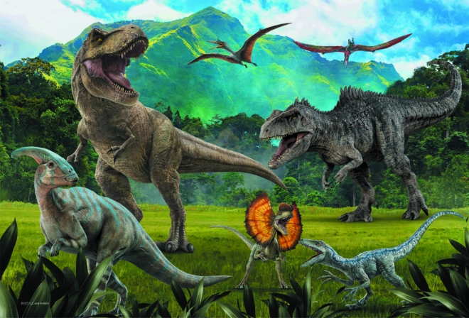 Élénk színek és kedvelt dinoszauruszok