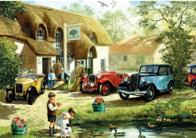 Kacsák etetése puzzle 500 darabos