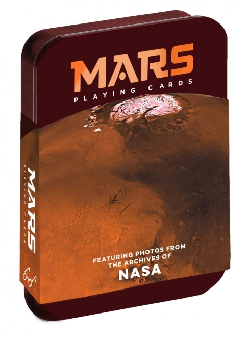 Vesmír témájú kártyajáték Mars képekkel