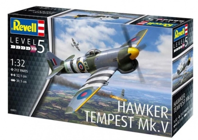 Hawker Tempest Mk.V műanyag modell