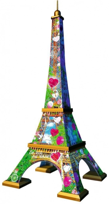 3D puzzle 216 darabos Eiffel-torony Love Edition