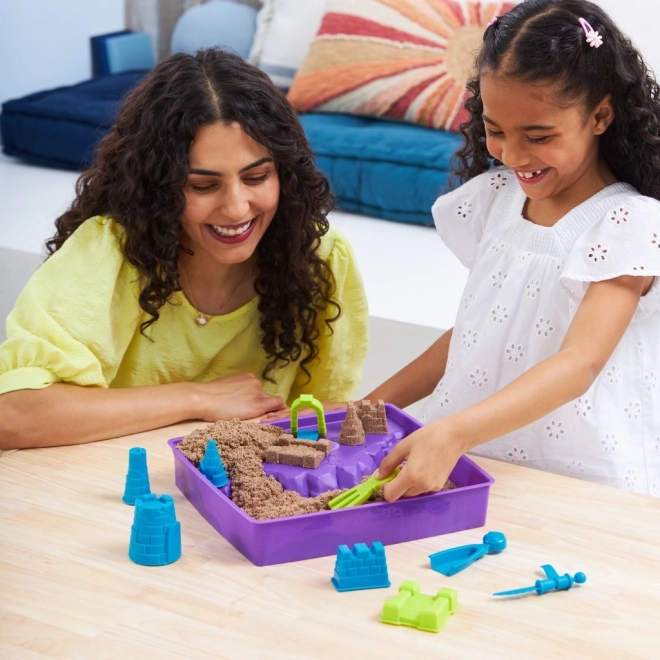 Kinetic Sand strand építkezés készlet