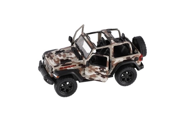 Jeep Wrangler Camo Edition autómodell - Kinsmart