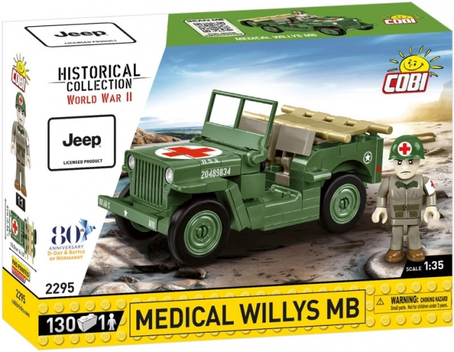 Orvosi Willys MB építőjáték készlet