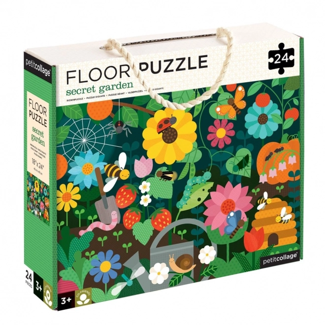 padló puzzle - titokzatos kert