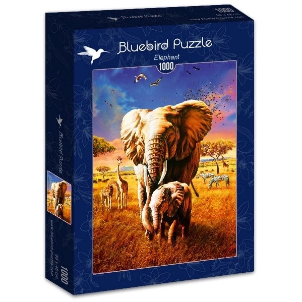 Bluebird Elefántos Puzzle 1000 darabos