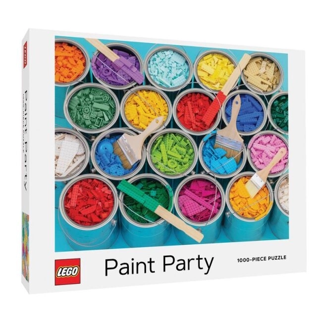 Lego festő party puzzle - 1000 darabos