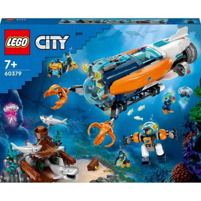 Mélytengeri Felfedező Tengeralattjáró LEGO CITY