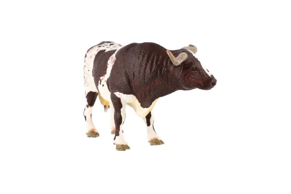 Texas longhorn műanyag bika 15 cm