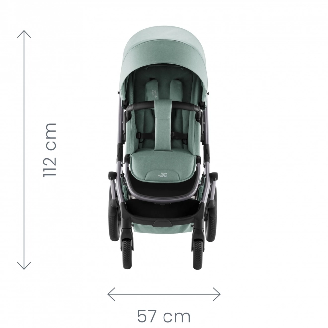 Kombinált babakocsi szett - Smile 5Z + Baby-Safe PRO autósülés + Vario Base 5Z, Dusty Rose