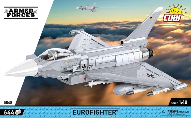 Fegyveres erők Eurofighter Typhoon Németország 1:48 Építőjáték