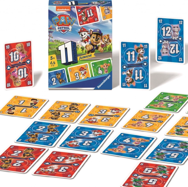 Ravensburger Kártyajáték Tizenegy - Mancs őrjárat